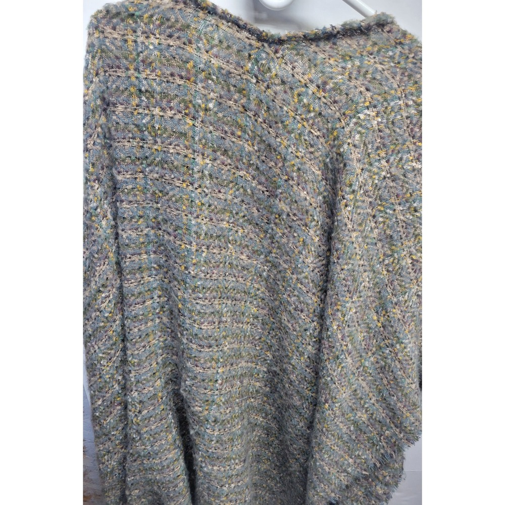 Catherines One Size Multi Color Textured Knit sha… - image 9